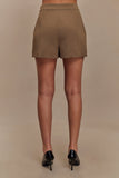 Korrie Suiting Short Cacao Brown