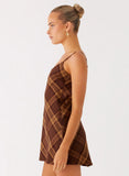 Radio Star Mini Dress Plaid