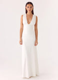 Options Maxi Dress White