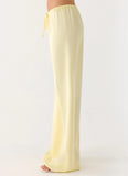 Deacon Low Rise Pants Yellow