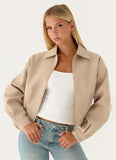 Ready To Go Jacket Beige