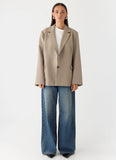 Sibel Blazer Warm Grey