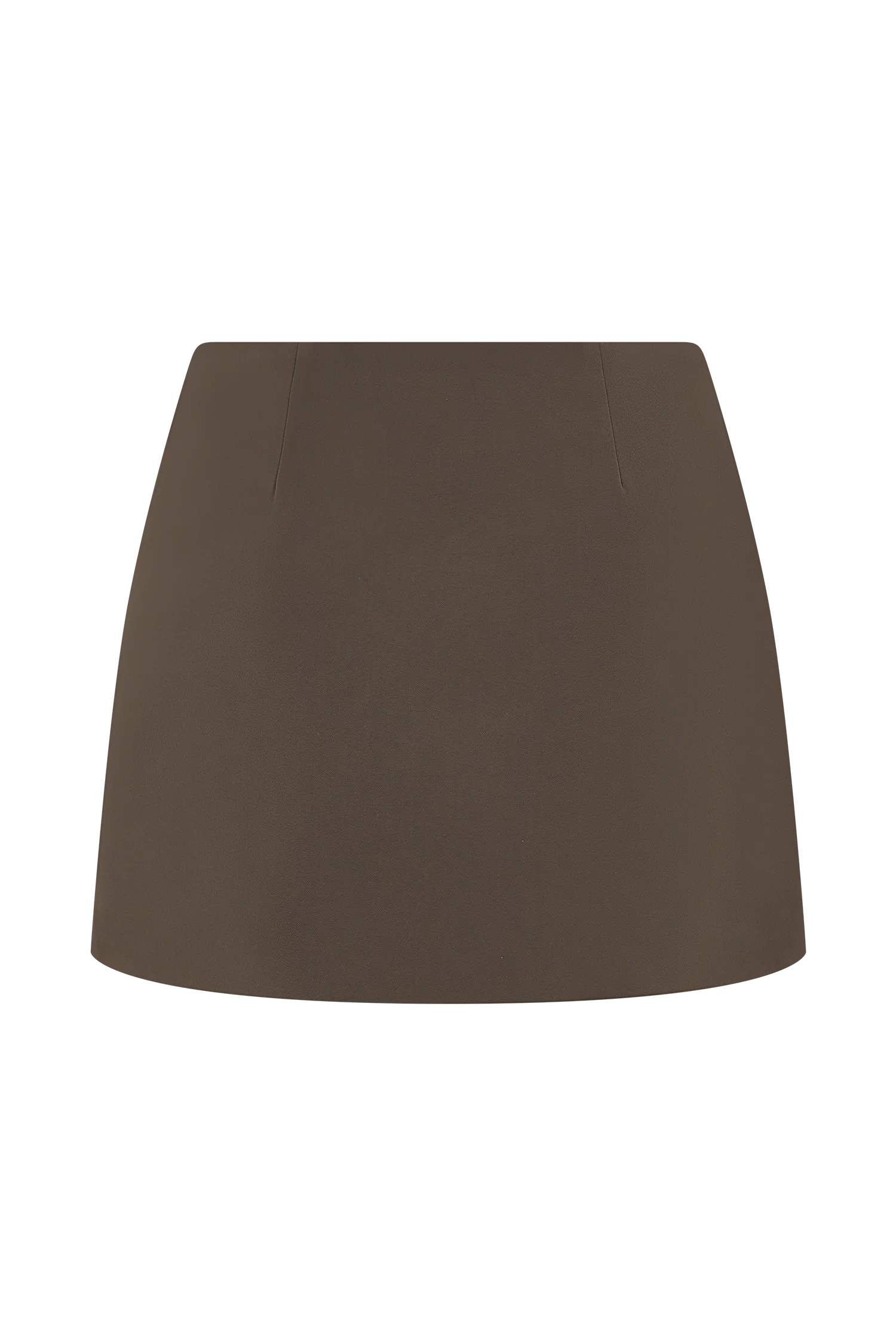 Effy Suiting Mini Skirt Cacao Brown