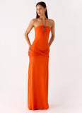 Sacred Maxi Dress Orange