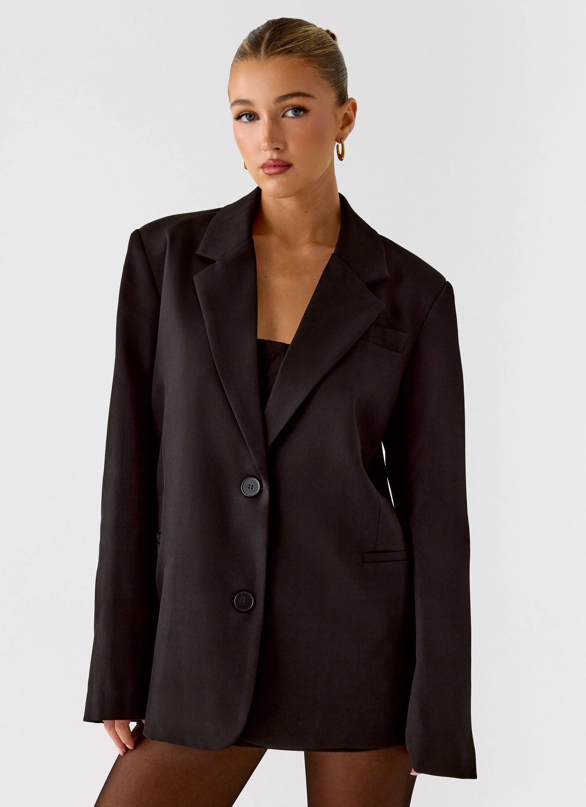 Kingston Oversized Blazer Black