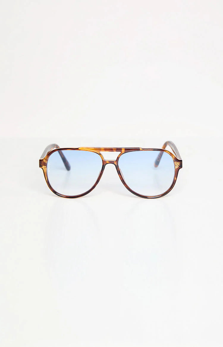 Otra Eyewear Stevie Tortoiseshell Aviator Sunglasses