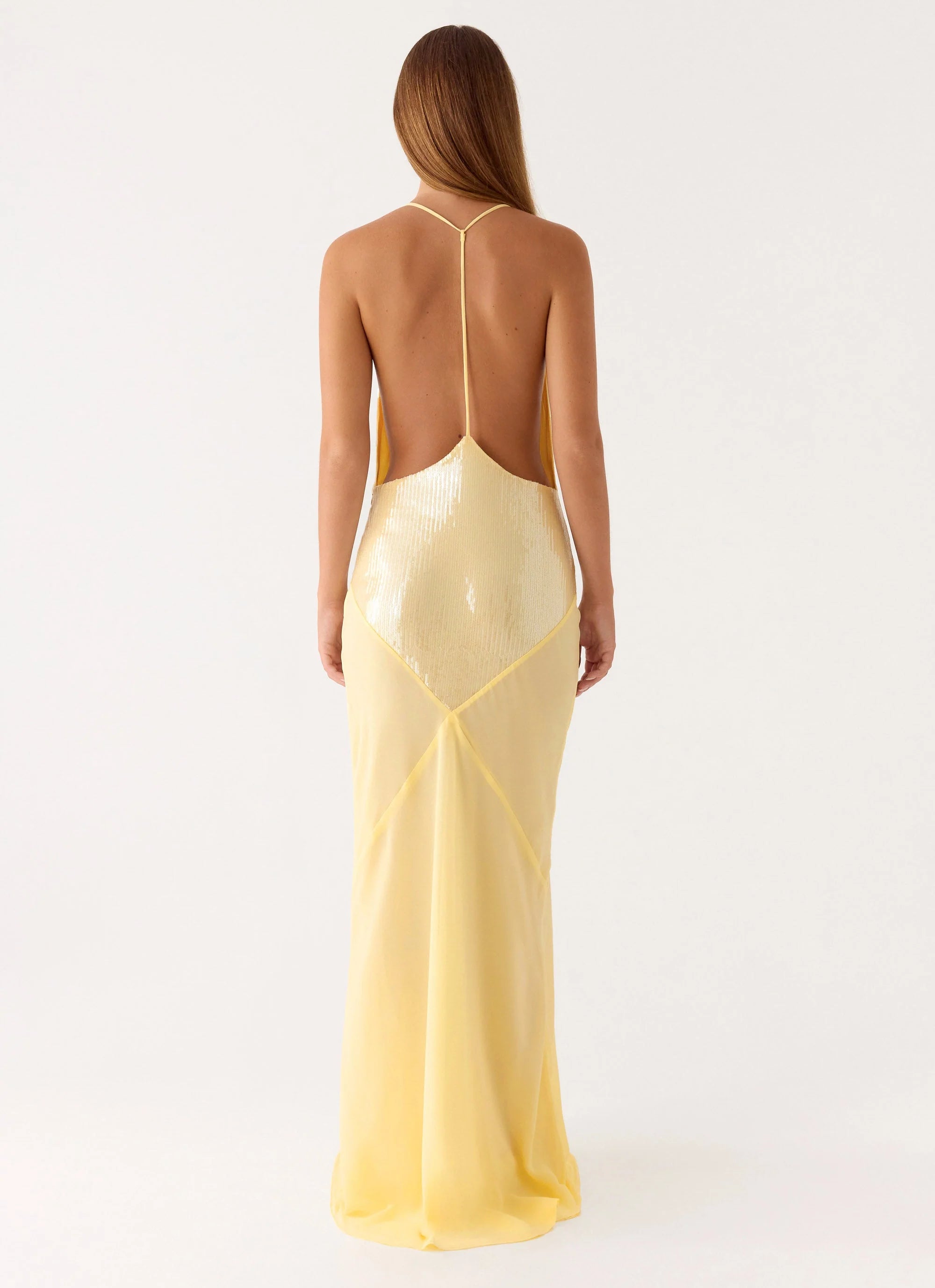 Cleodora Maxi Dress Yellow
