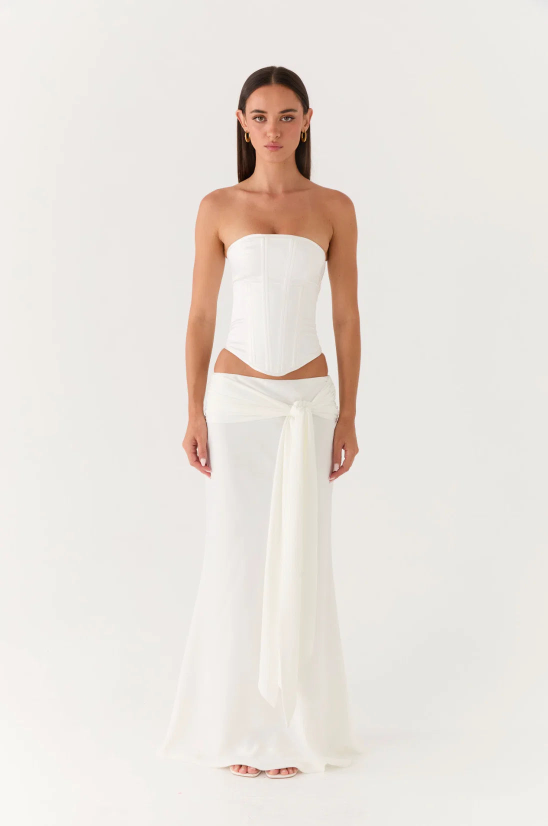 Evaleigh Corset - White