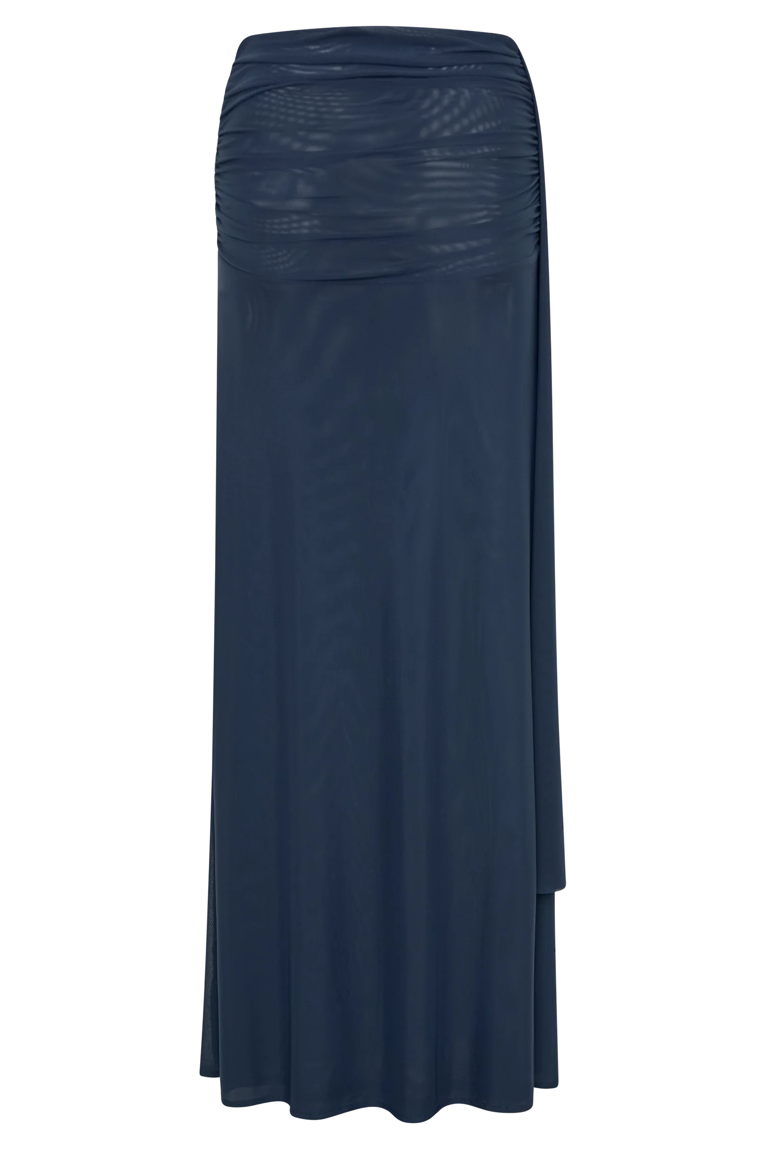 Arna Mesh Maxi Skirt Midnight Blue
