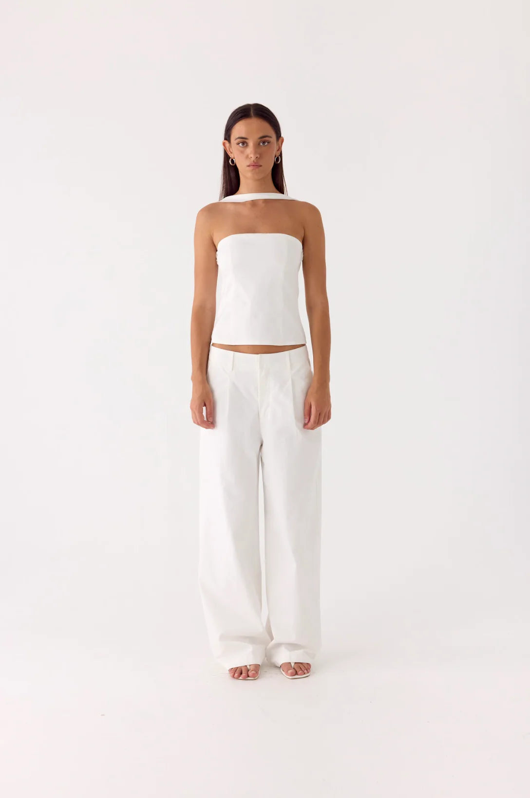 Emilia Pant White