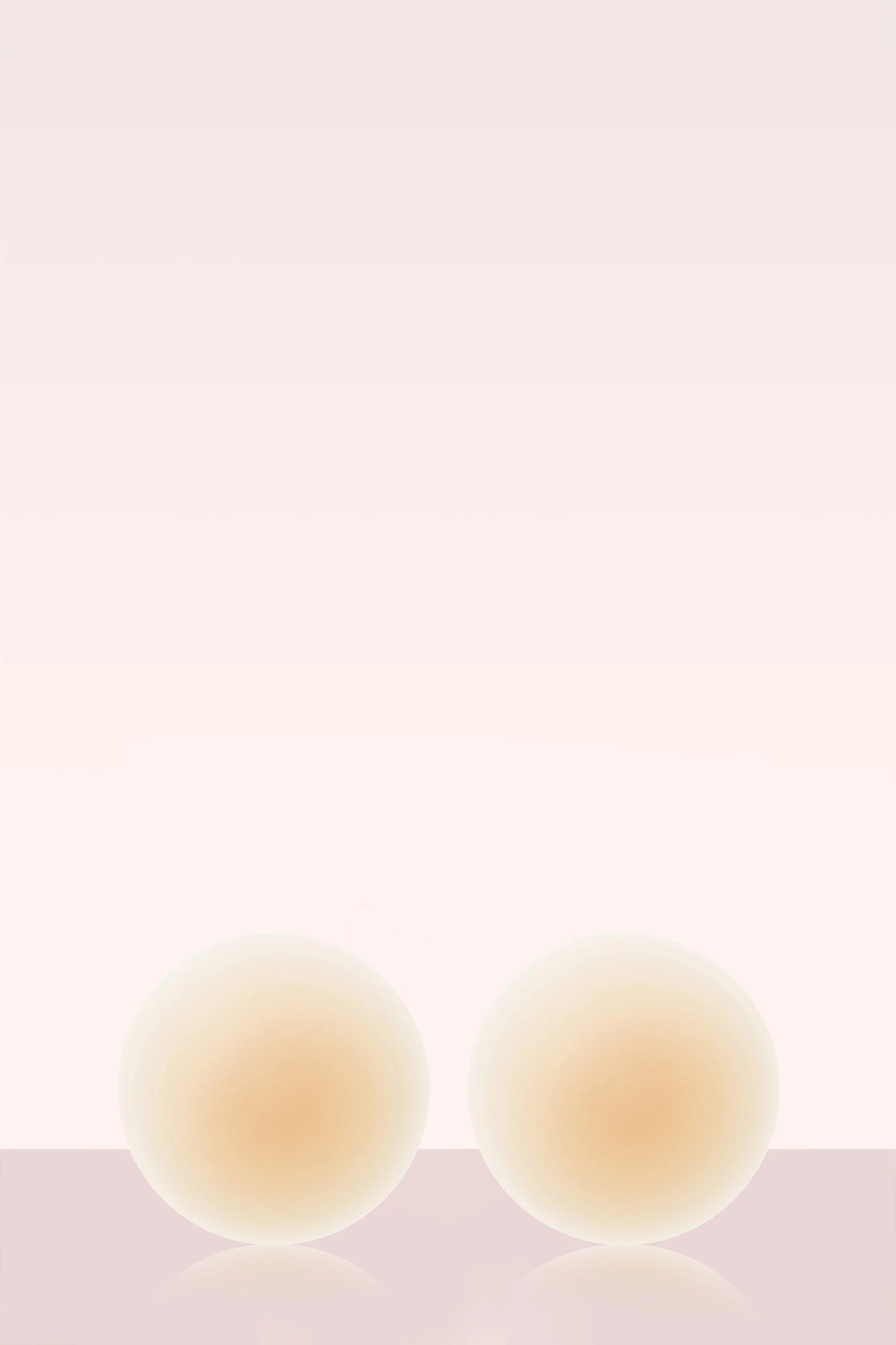 No Show NOOD Round Nipple Covers 3 Inch No3