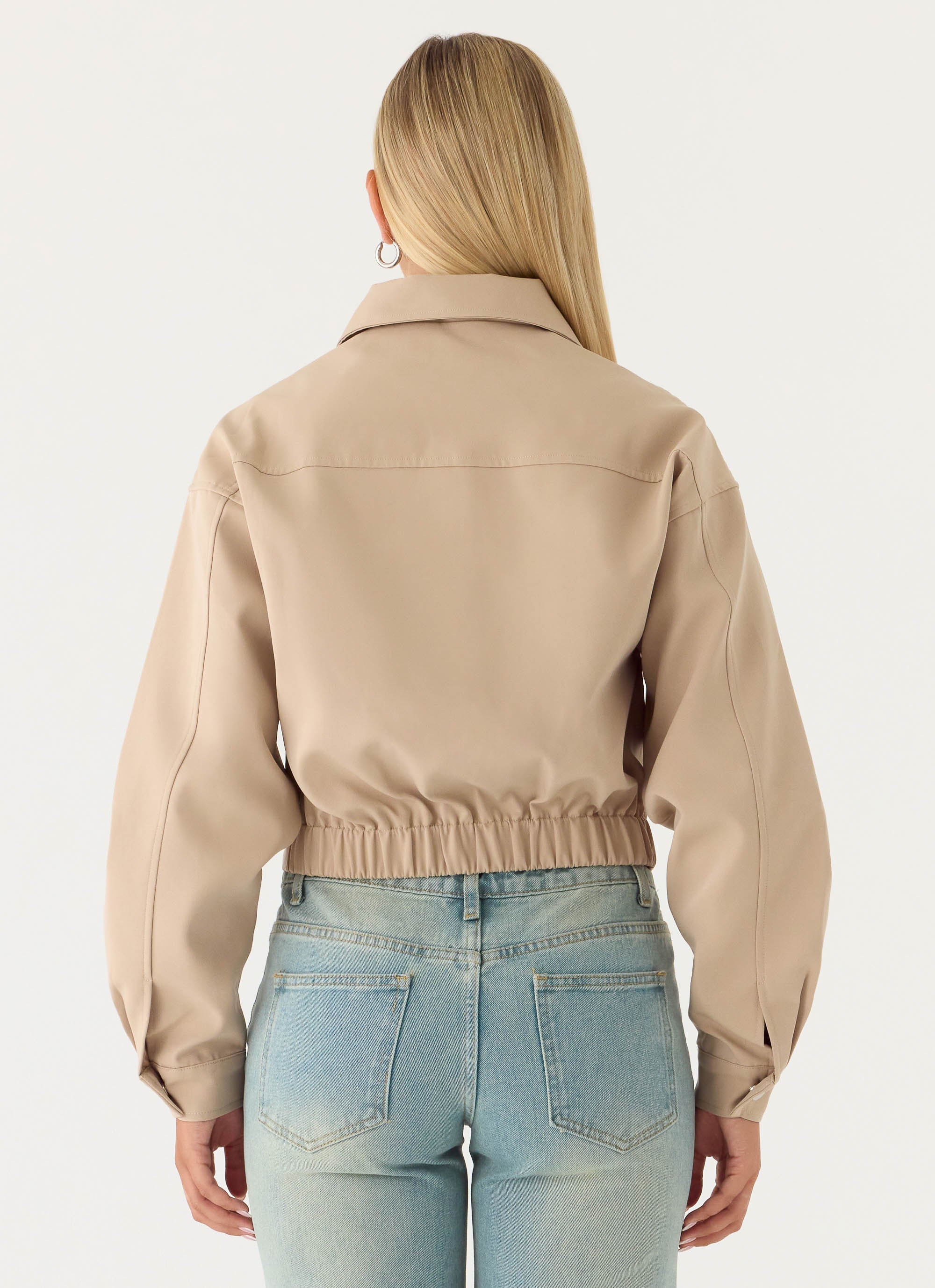 Ready To Go Jacket Beige
