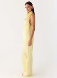 Emilee Cowl Top - Yellow