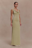 Marta Slinky Cowl Maxi Dress Sage
