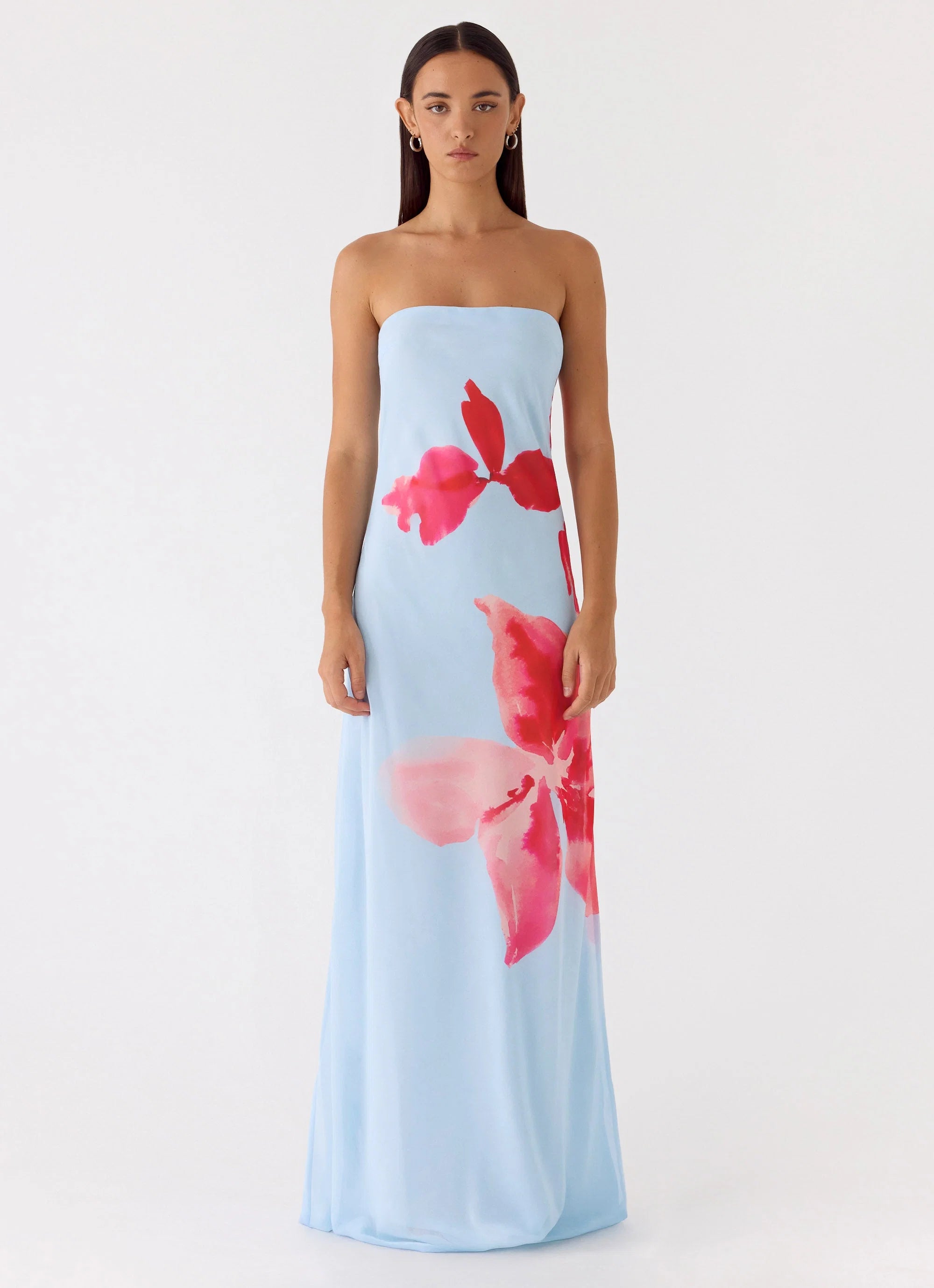 Amelle Maxi Dress Blue Petal