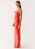 Louana Maxi Dress Coral