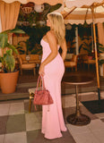 Sandrine Strapless Maxi Dress Pink