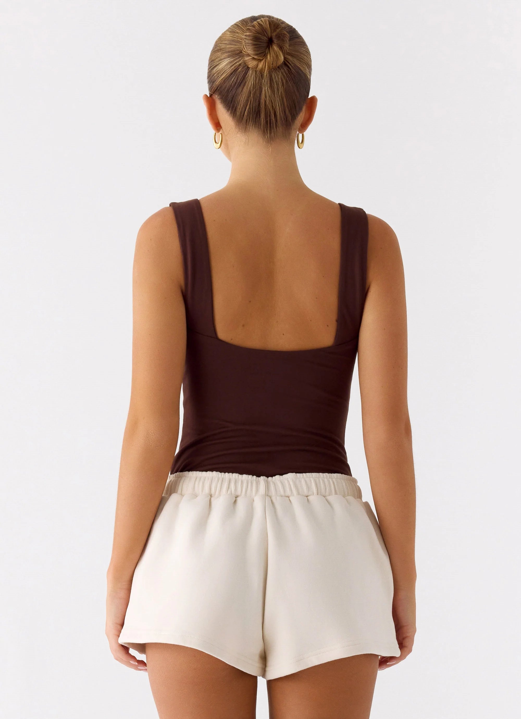 Signature Low Rise Sweatshorts Cream