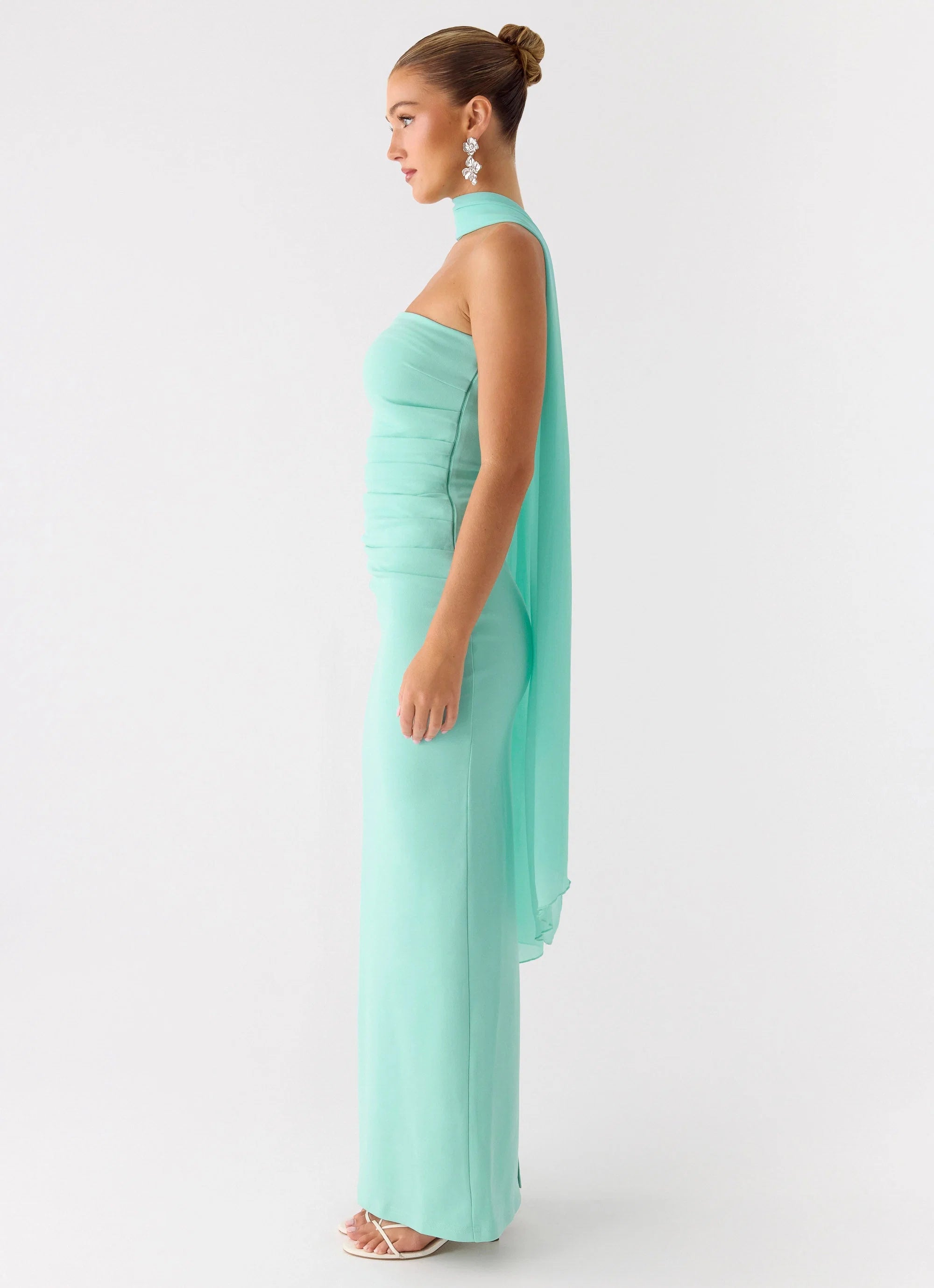 Libra Maxi Dress Aqua