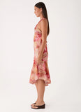 Sinnie Midi Dress Botanic Cheetah