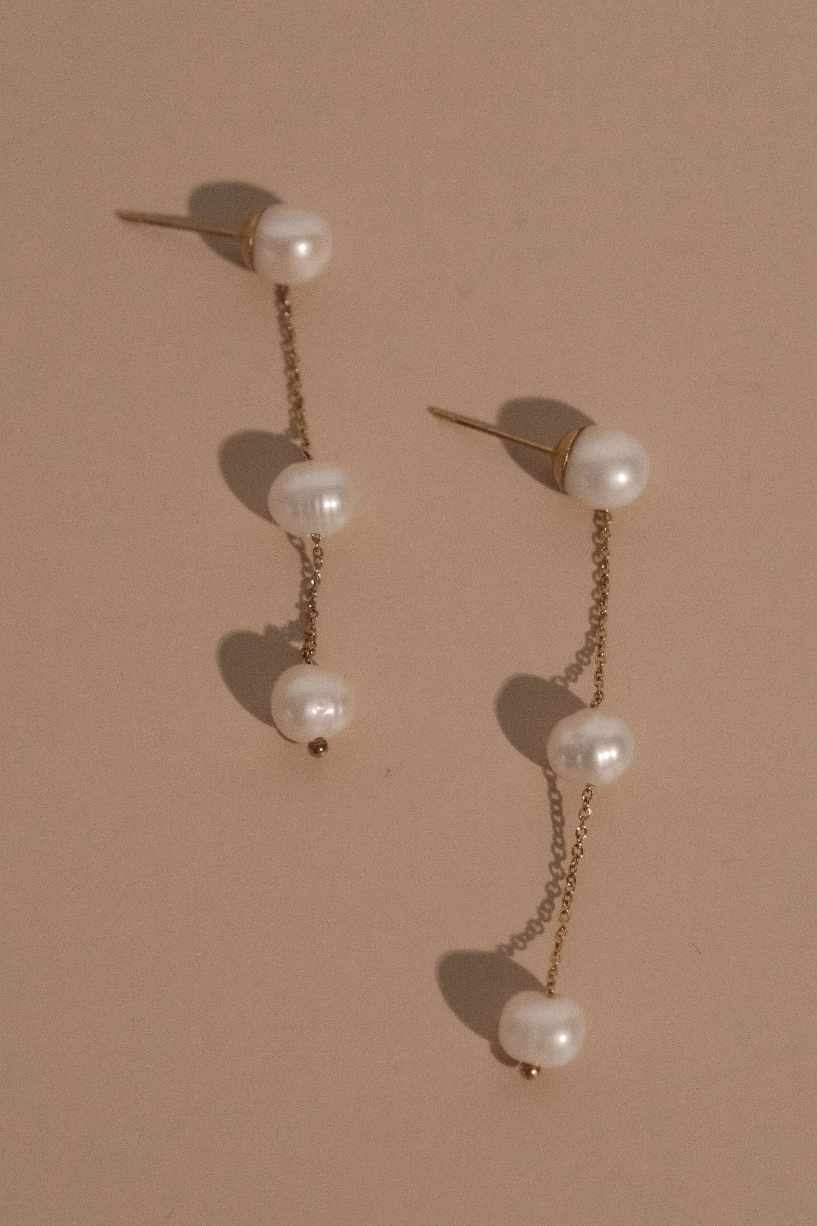 Bodhi Freshwater Pearl Drop Earrings Pearl