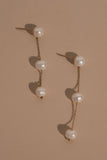 Bodhi Freshwater Pearl Drop Earrings Pearl
