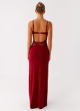 Envy Maxi Dress Maroon