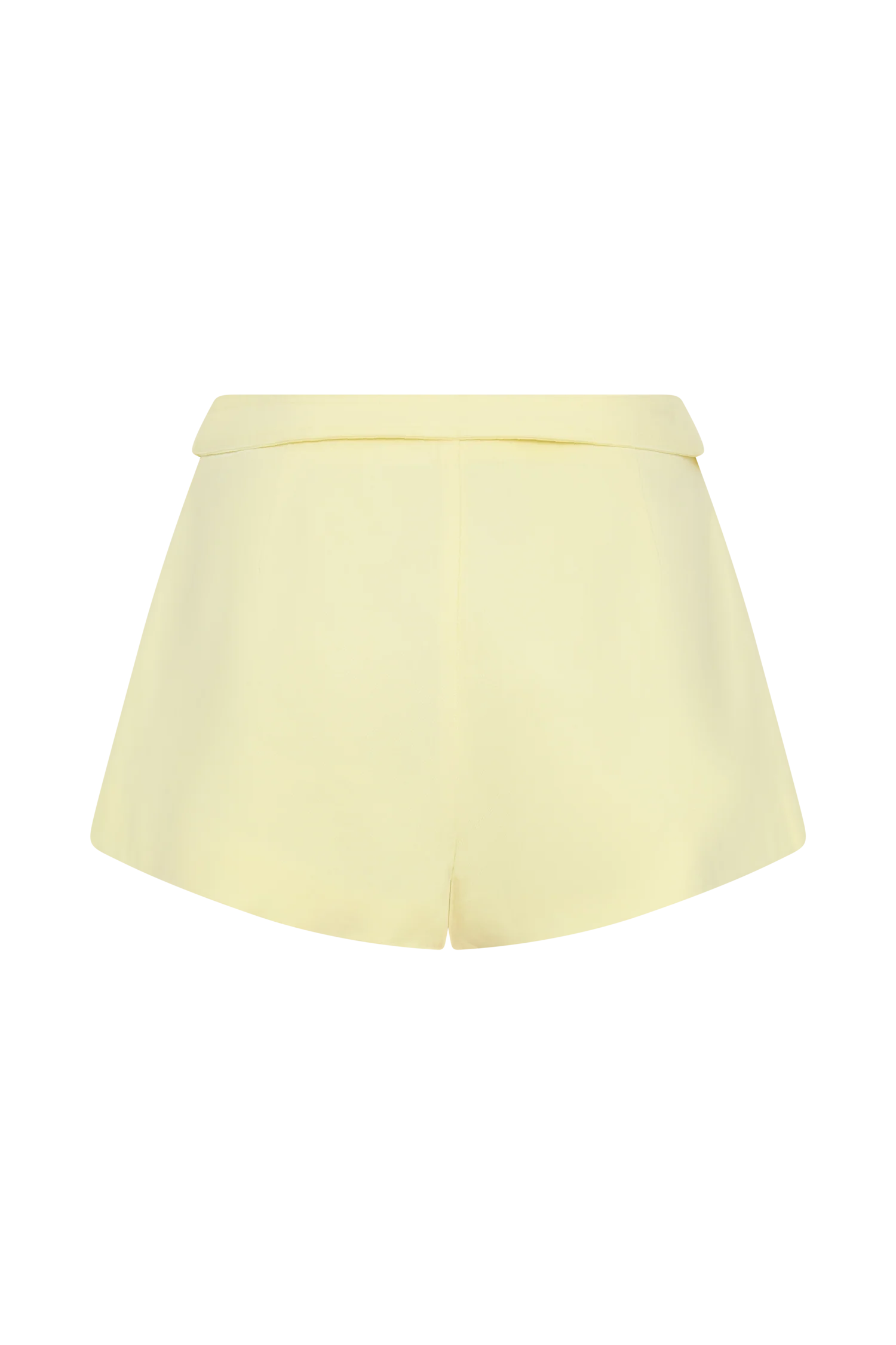 Josephine Cotton Shorts With Waistbands Lemon