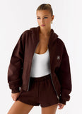 Signature Low Rise Sweatshorts Chocolate