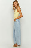 Shes Yours Light Wash Denim Wide Leg Boyfriend Jeans