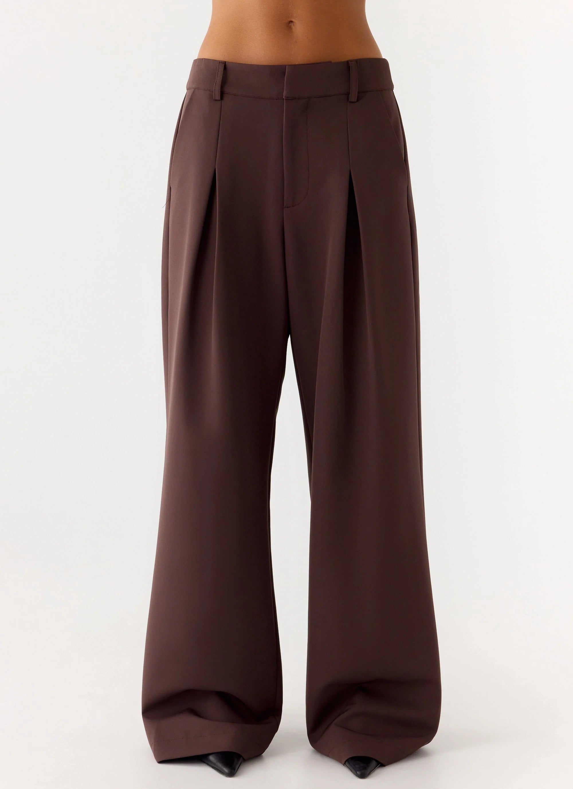 Sora Low Rise Pant Dark Chocolate