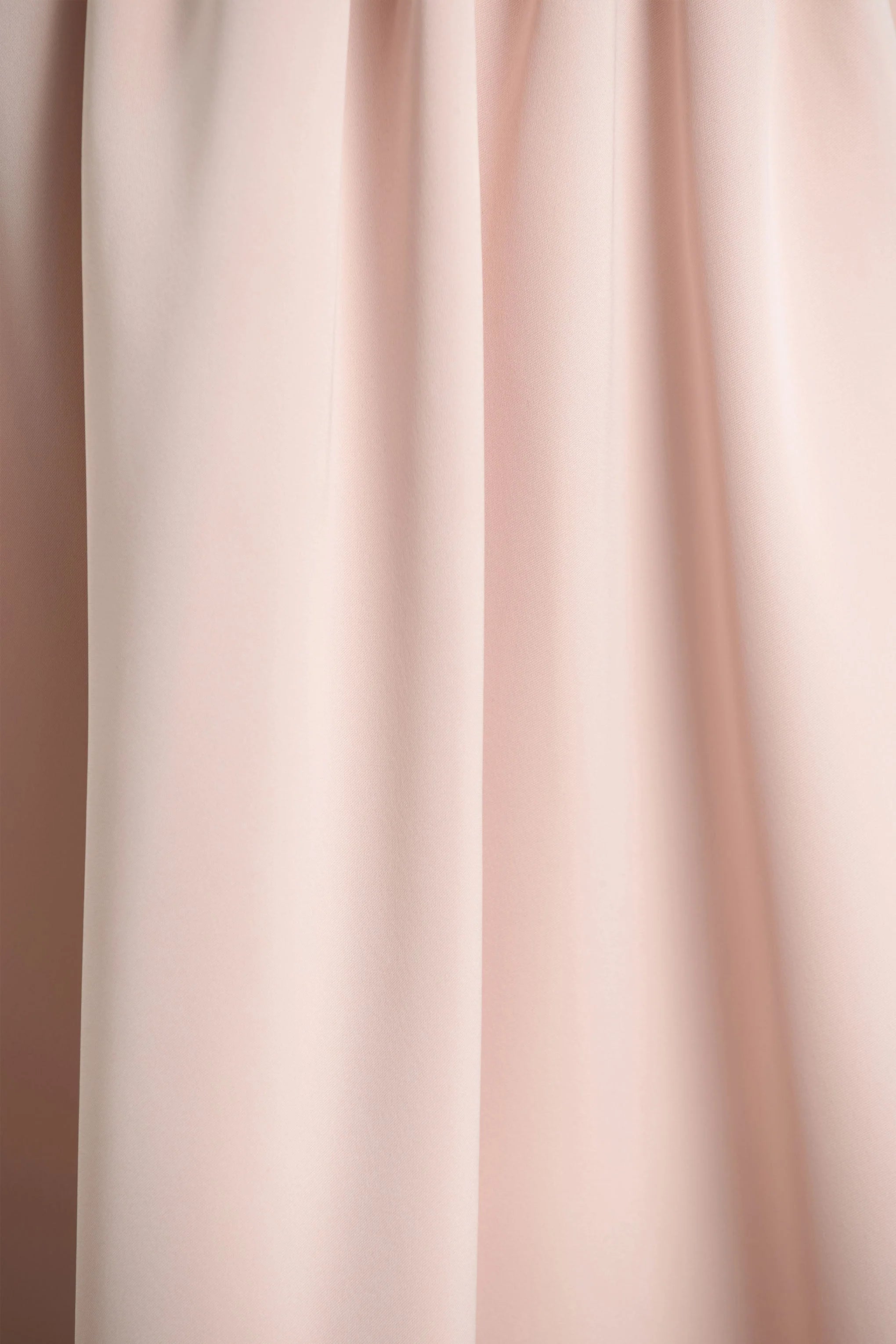 Agafay Rose Pink Satin Short Sleeve Bardot Wrap Midi Dress With Bow Detail