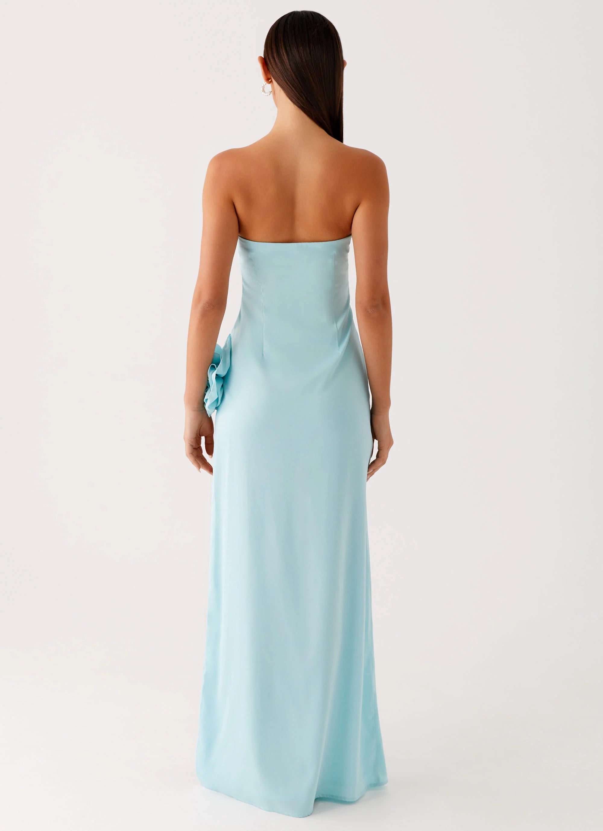 Fenway Strapless Maxi Dress Mint