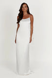 Elenora Rose Gown White