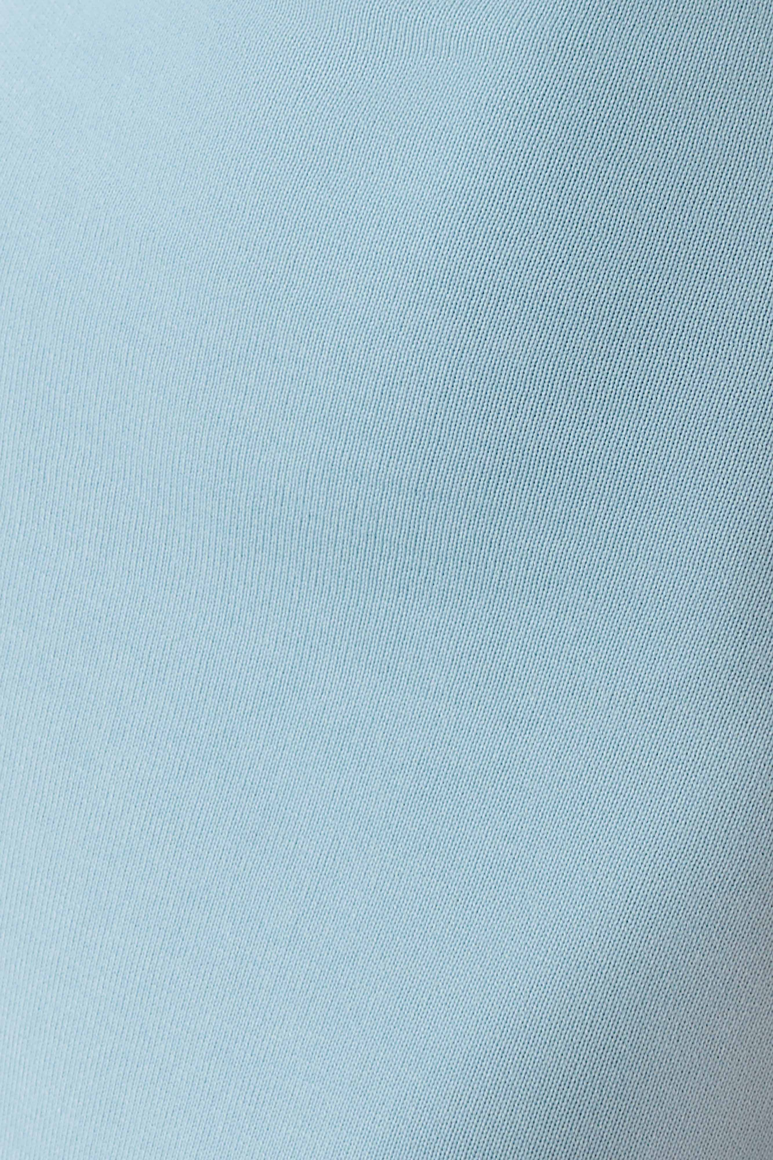 Hector Halter Neck Knit Mini Dress Blue
