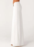 Shoreline Glow Maxi Skirt Off White