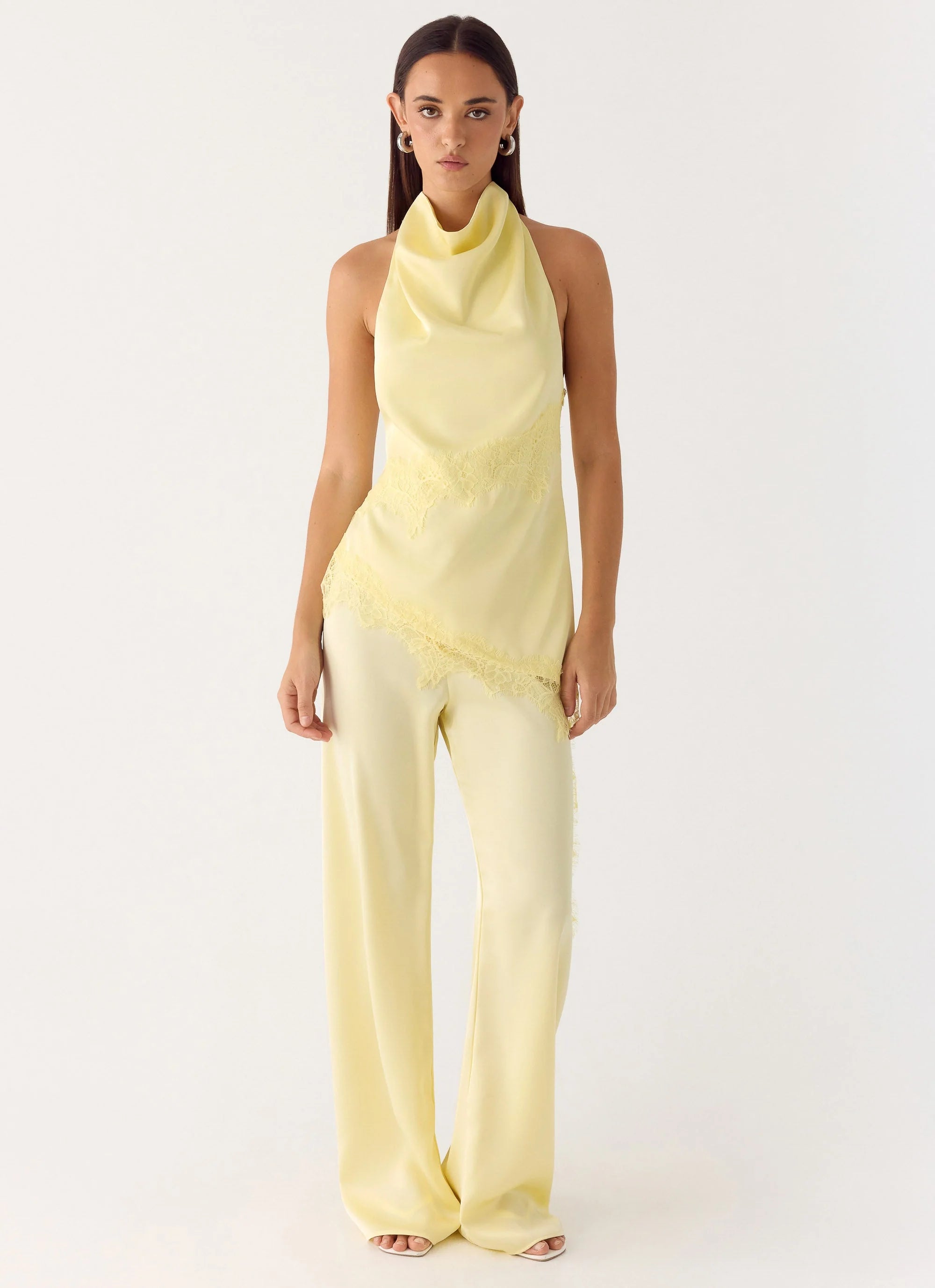 Deacon Low Rise Pants Yellow