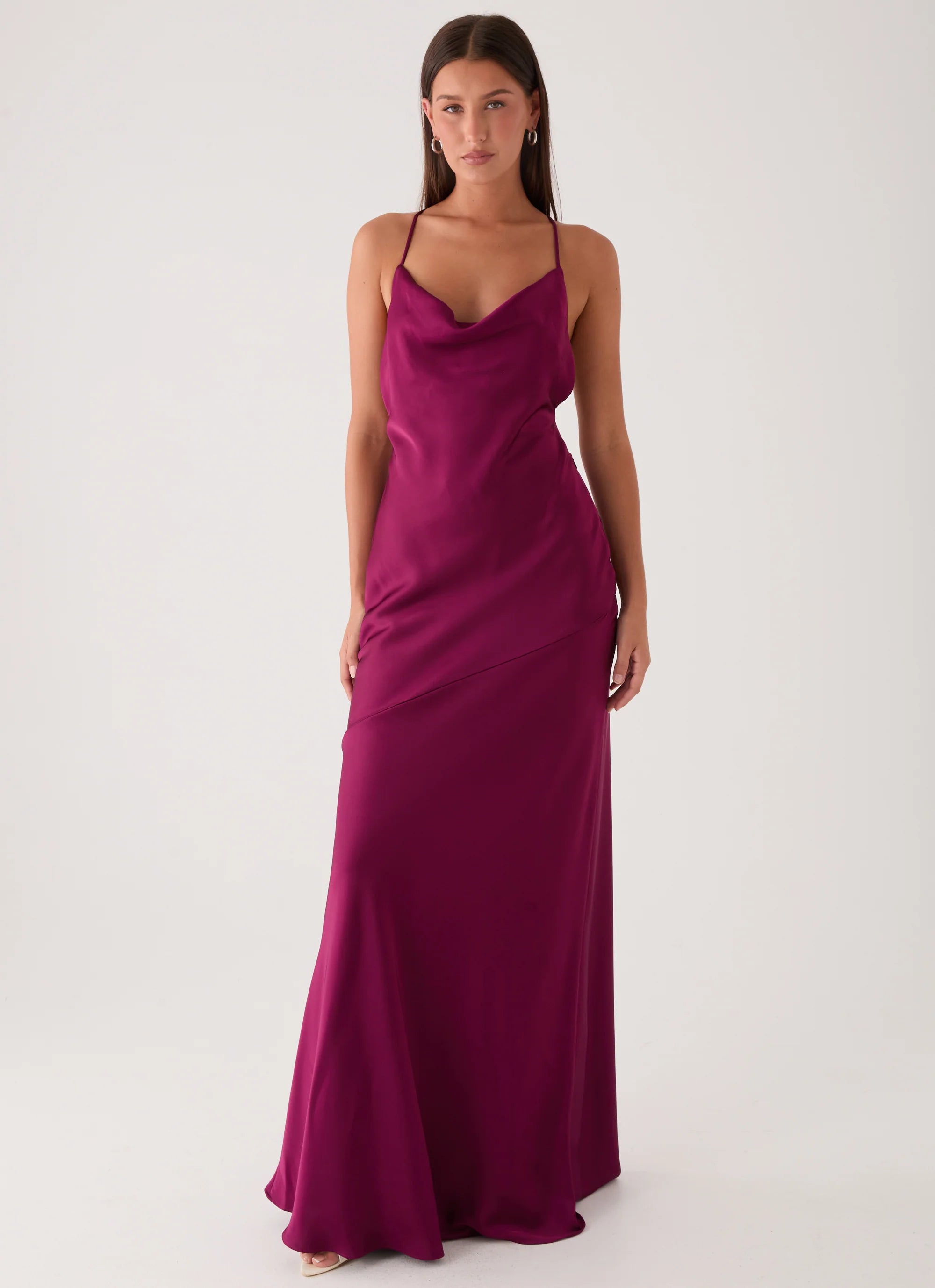 Tiano Maxi Dress Plum