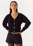 Orla Knit Sweater Black