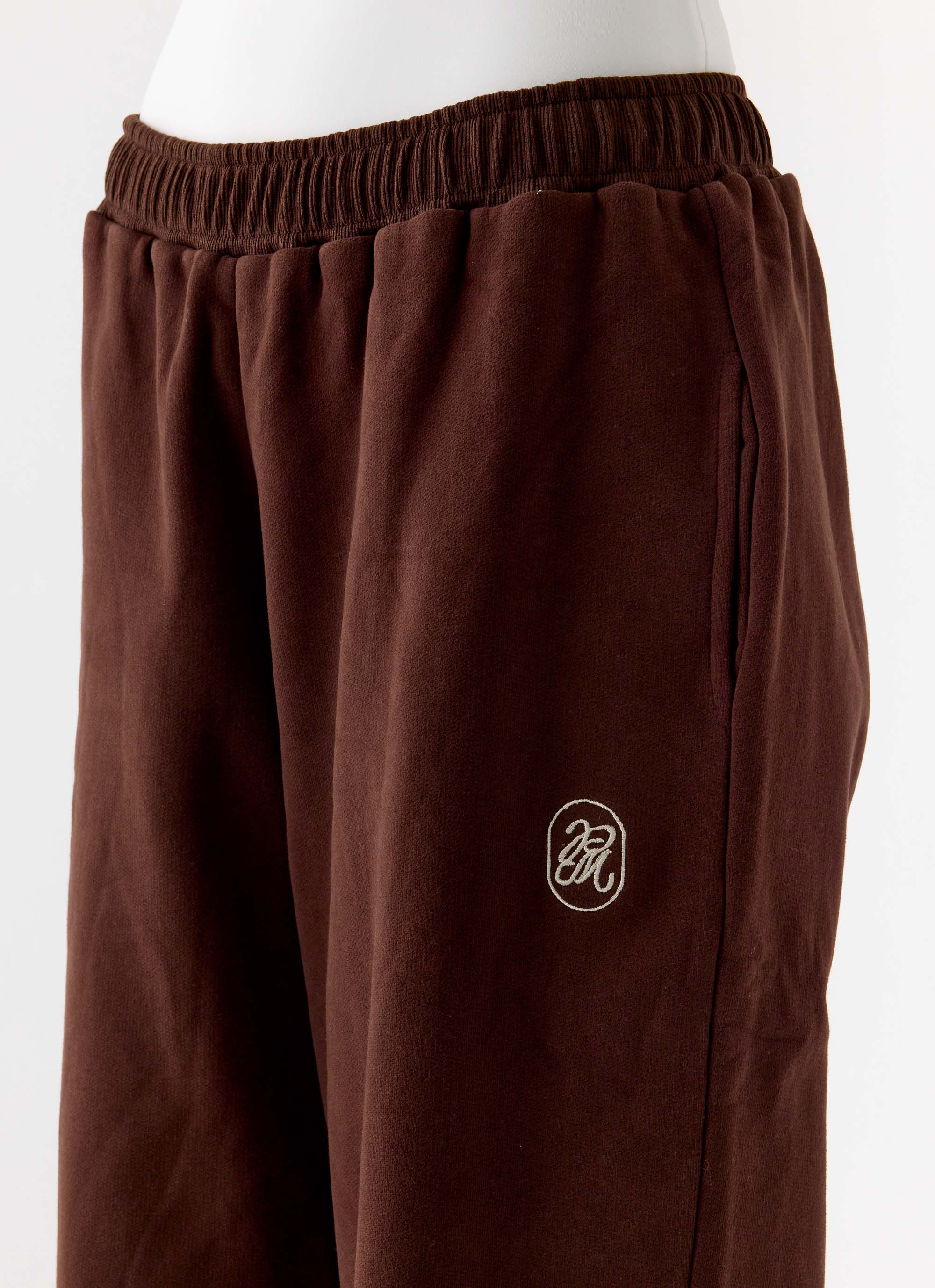 Signature Low Rise Sweatpants Chocolate