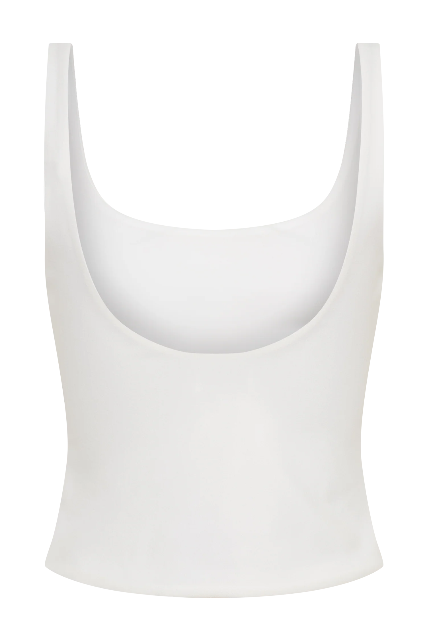 Blanca Stretch Crepe Cami Top White