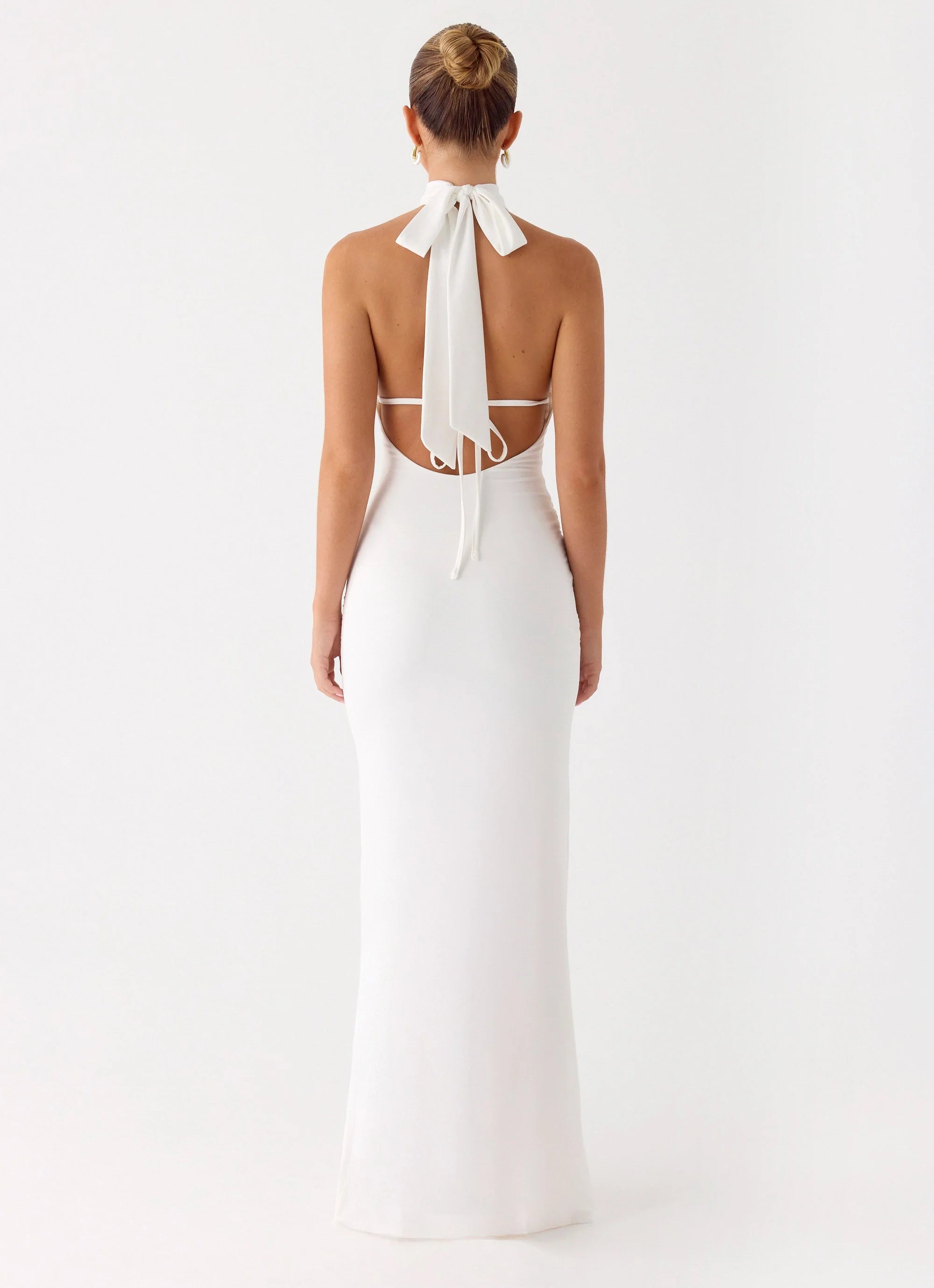 Forever Radiant Maxi Dress White