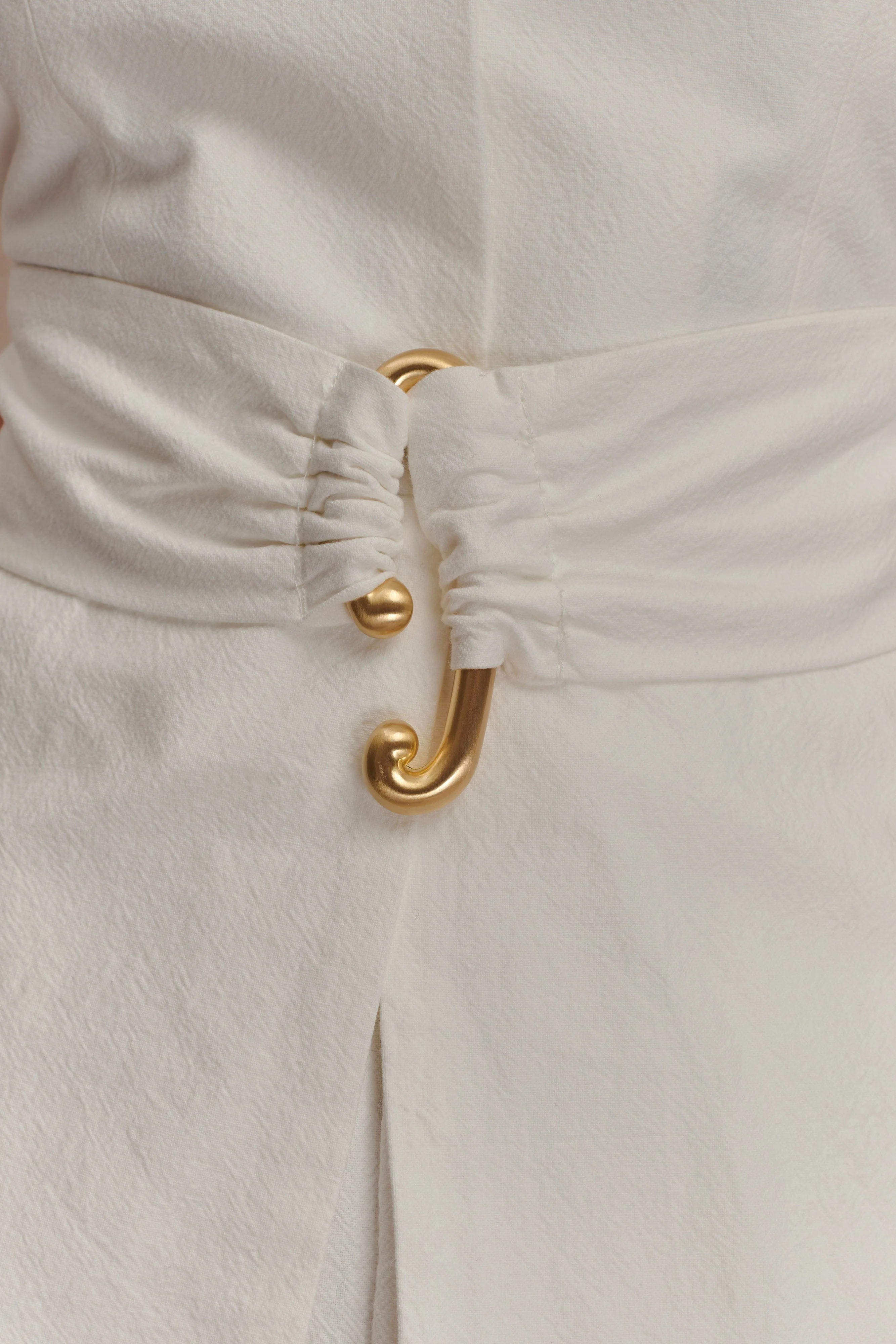 Liberty Cotton Shortsleeve Top White