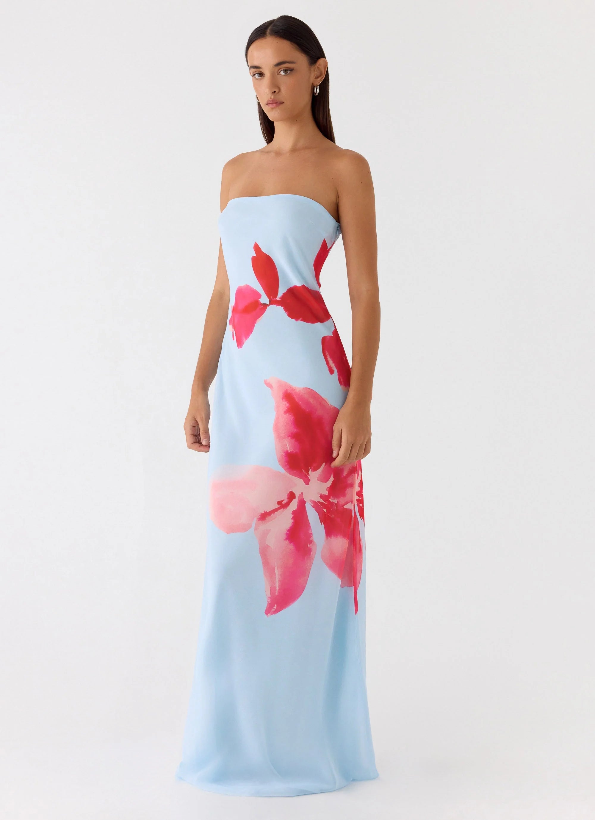 Amelle Maxi Dress Blue Petal