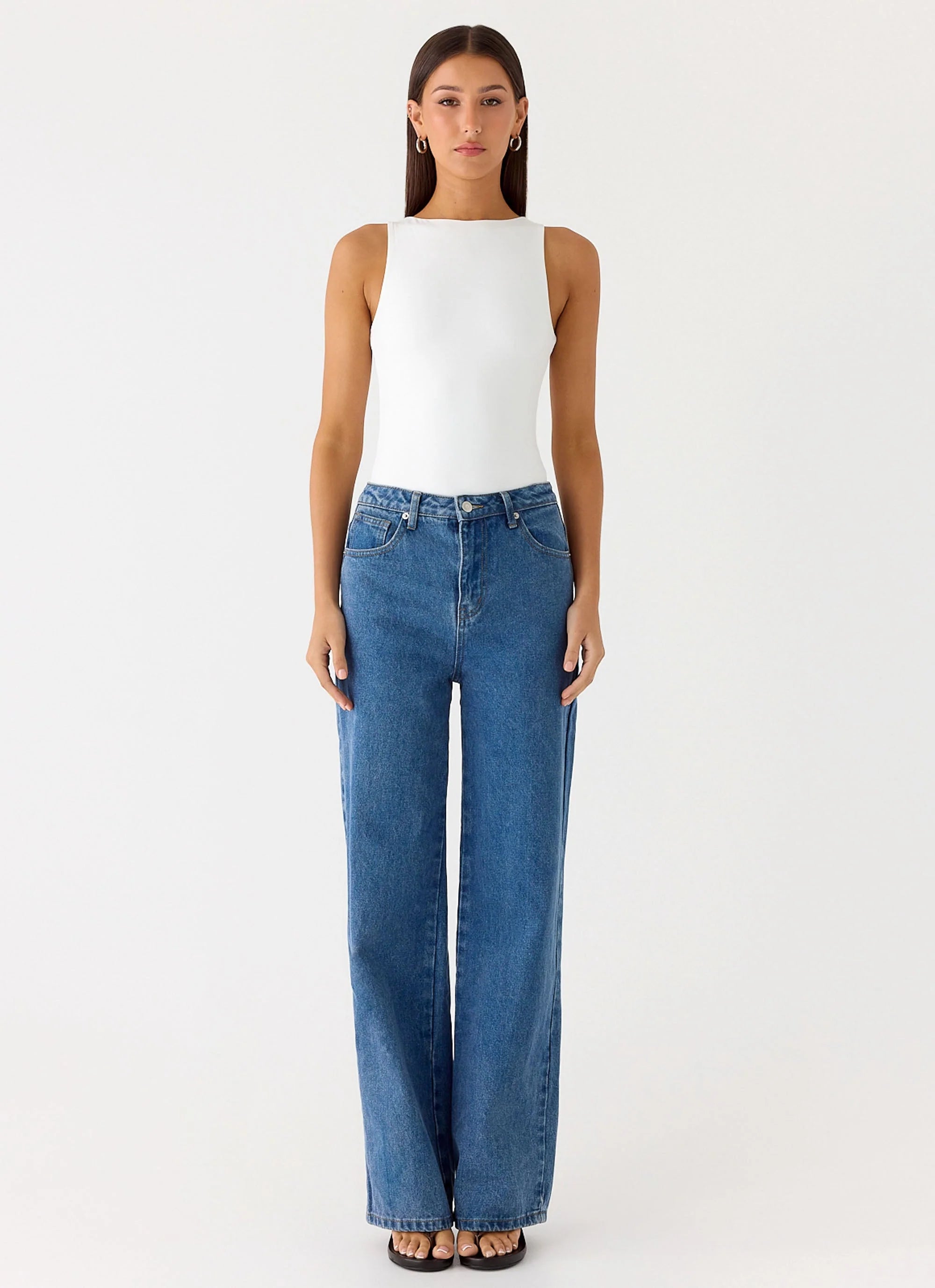 Vincenza Bodysuit White