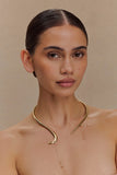 Azura Teardrop Necklace Gold