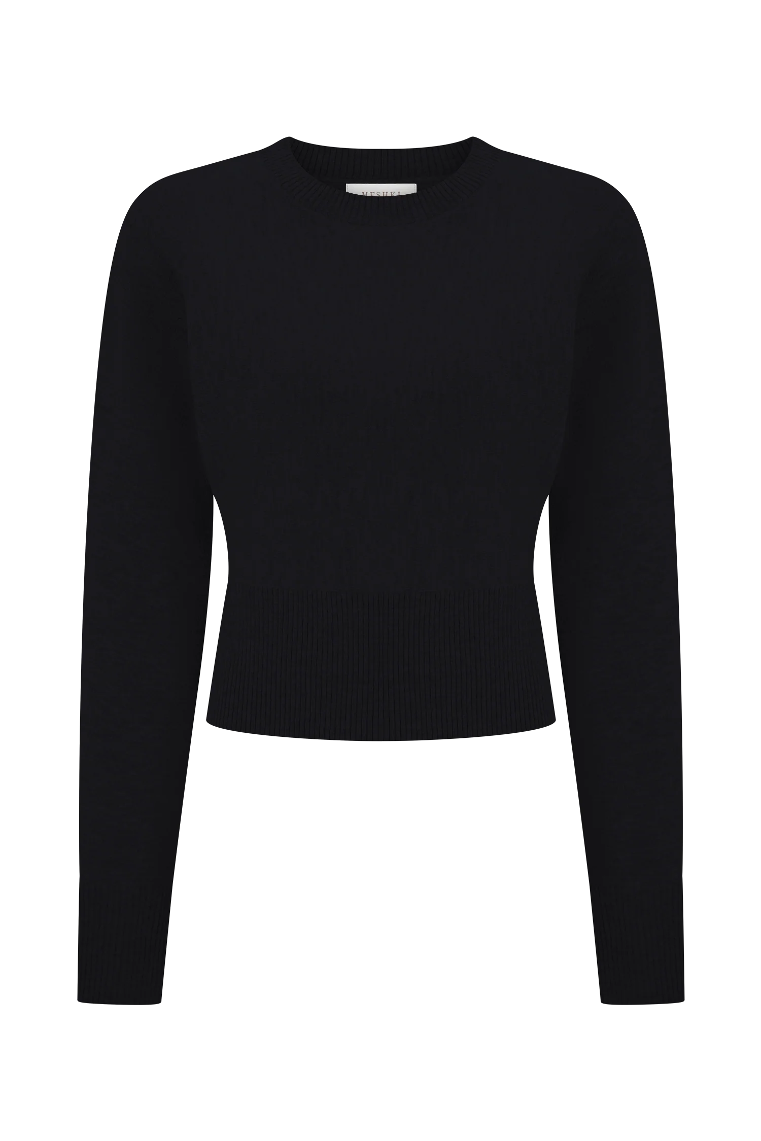 Ciaralee Cinched Waist Jumper Black
