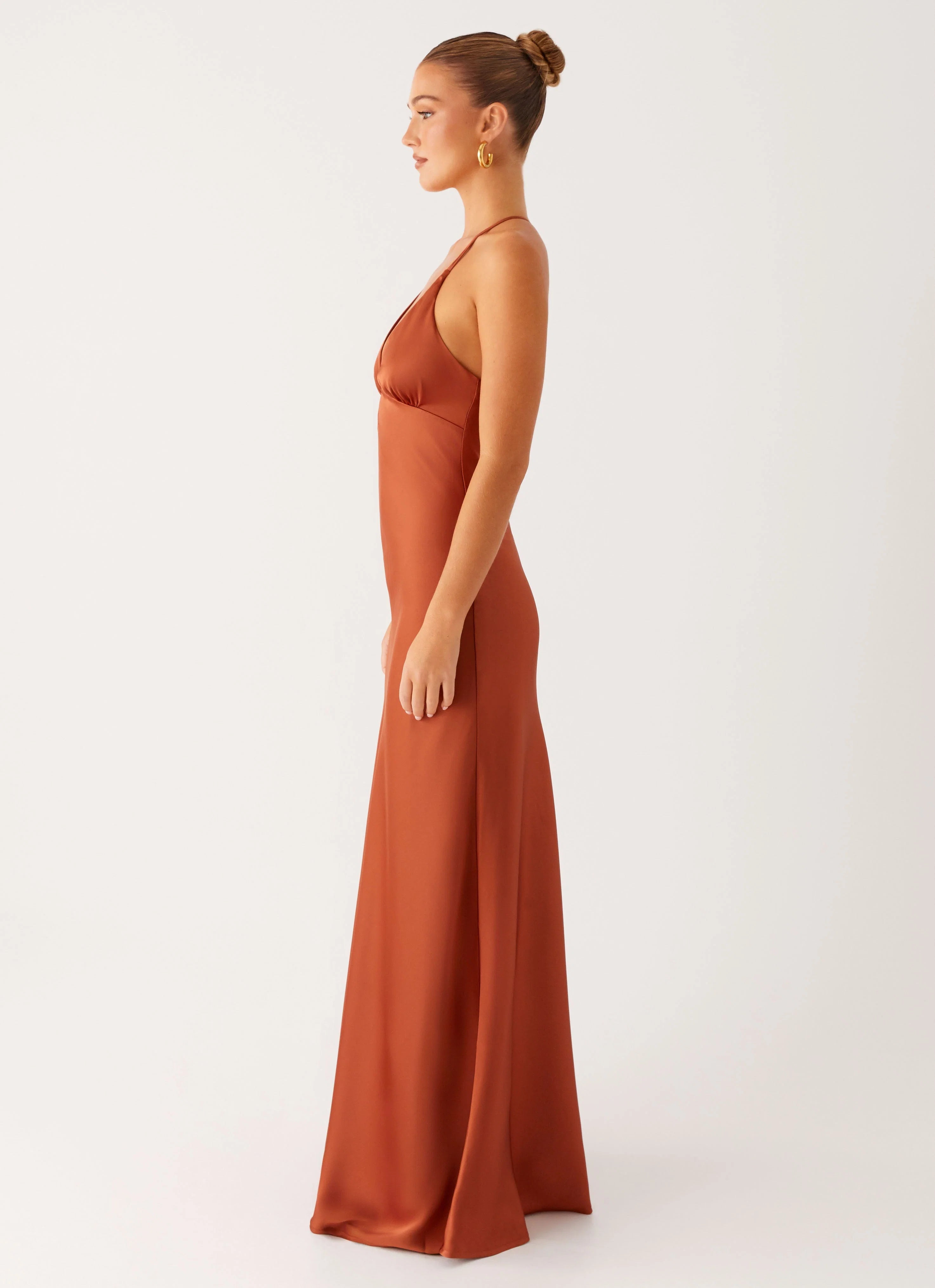 Sundowner Maxi Dress Rust