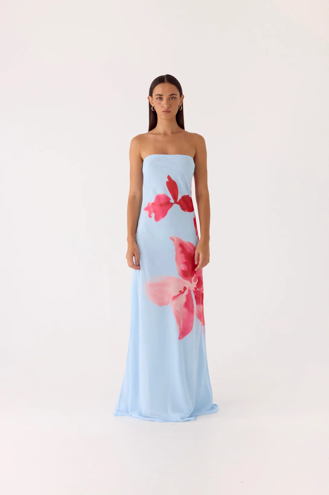 Amelle Maxi Dress Blue Petal