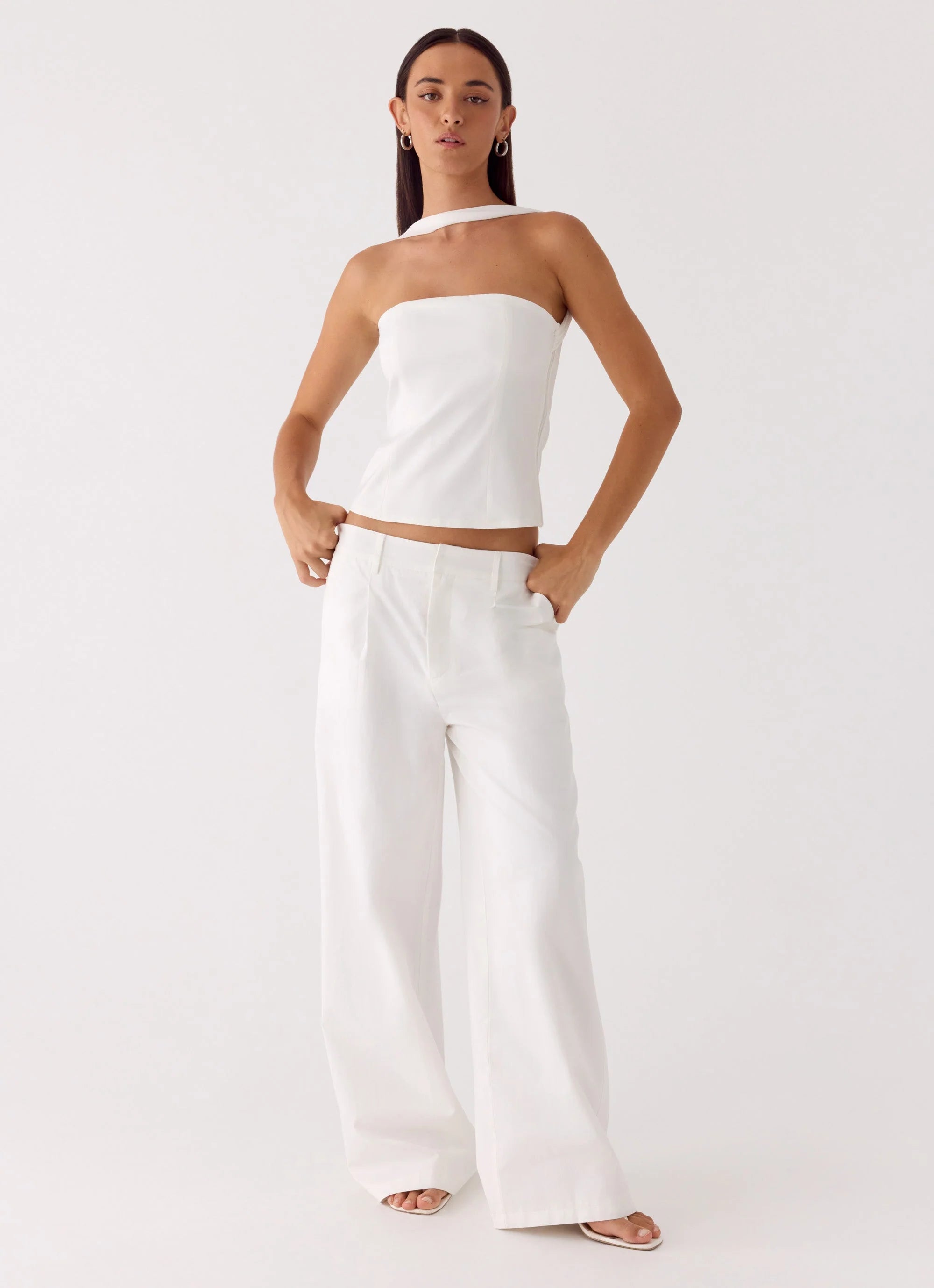 Emilia Pant - White